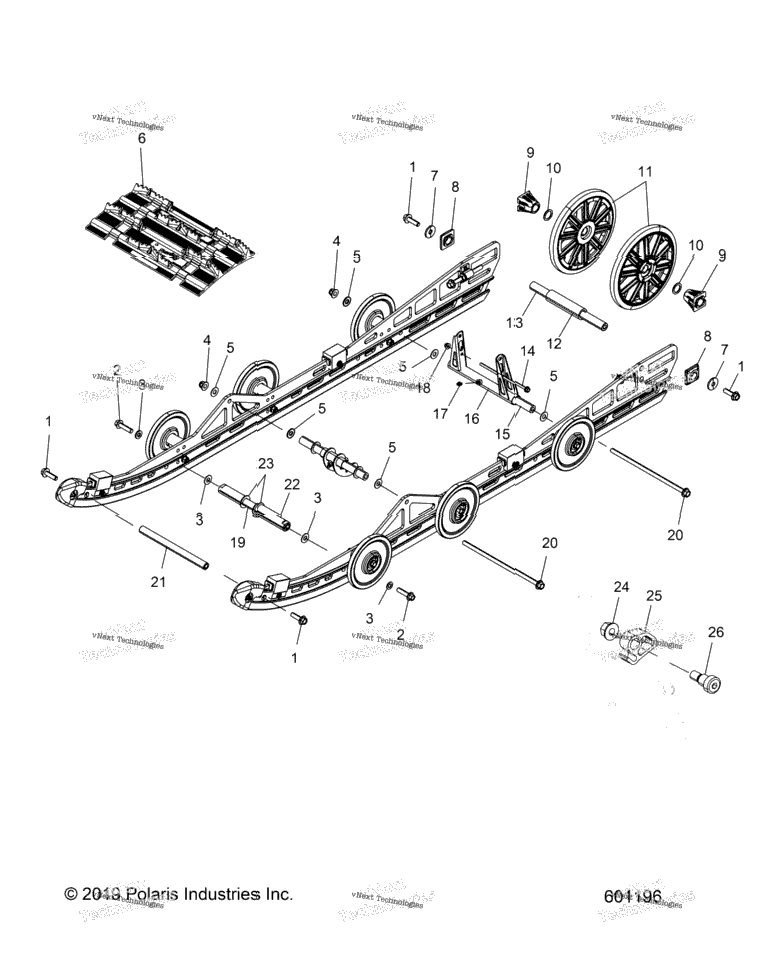 Suspension, Rear & Track