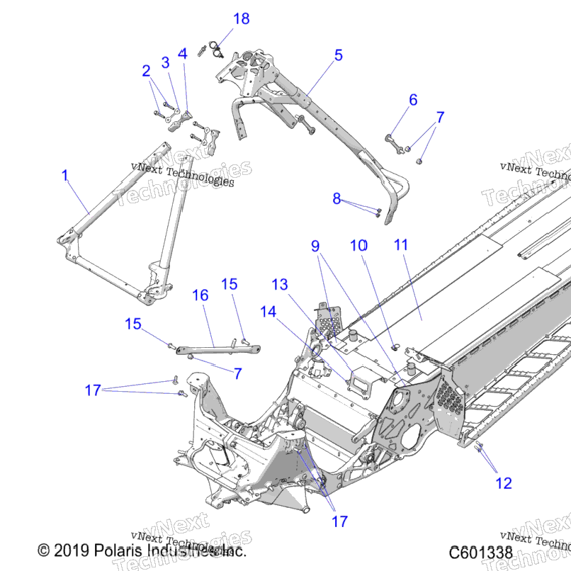 Chassis, Chassis Asm. & Over Structure All Options