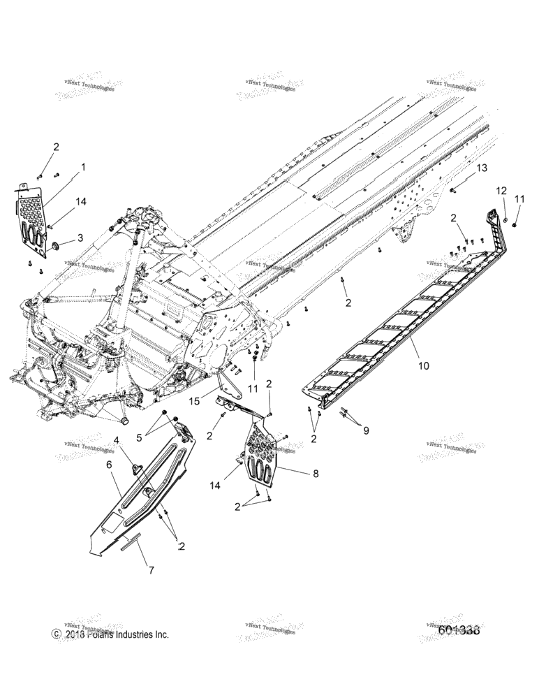 Chassis, Clutch Guard, Footrests, Running Boards All Options