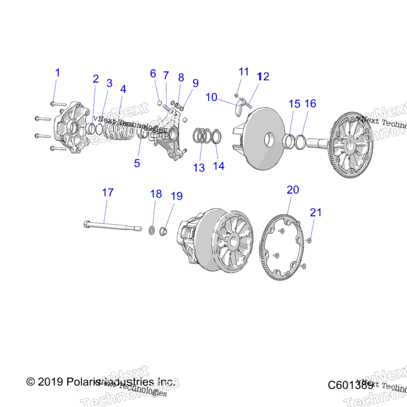 Drive Train, Clutch, Primary All Options