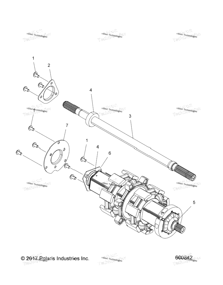 Drive Train, Jackshaft & Driveshaft