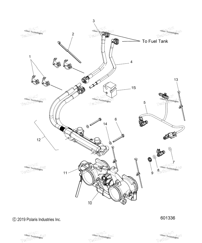 Fuel System, Rail, Lines & Throttle Body