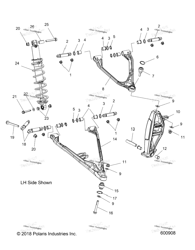 Suspension, Control Arms & Spindle