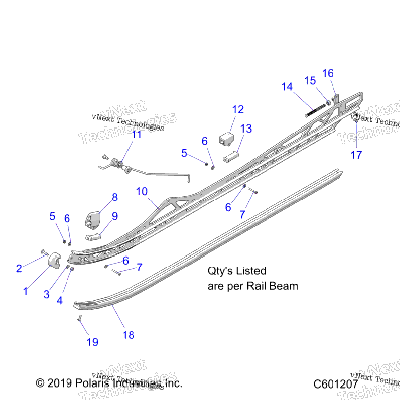 Suspension, Rail Mounting All Options