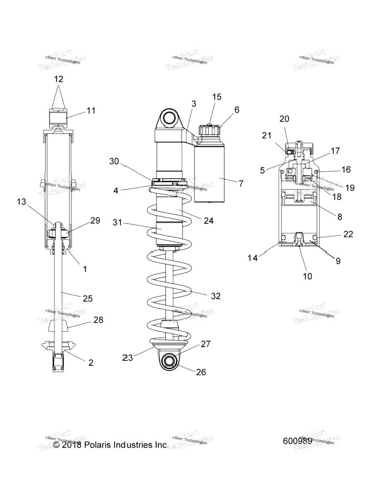 Suspension, Shock, Ifs WReservoir )