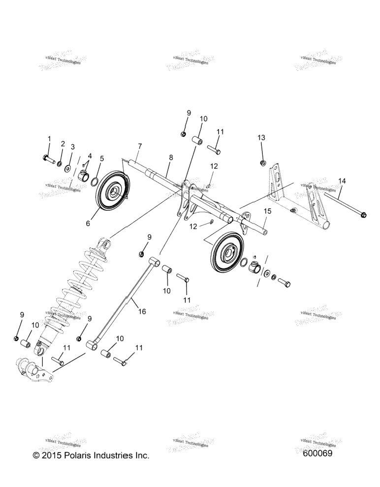 Suspension, Torque Arm, Rear All Options