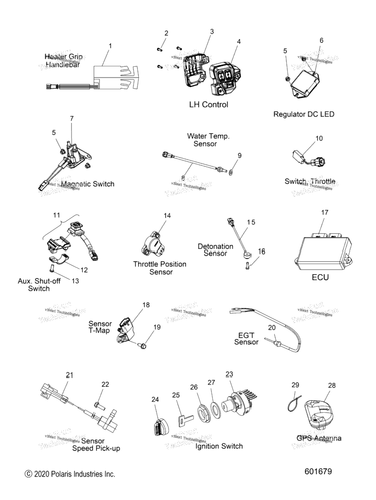 Electrical, Switches, Sensors & Components