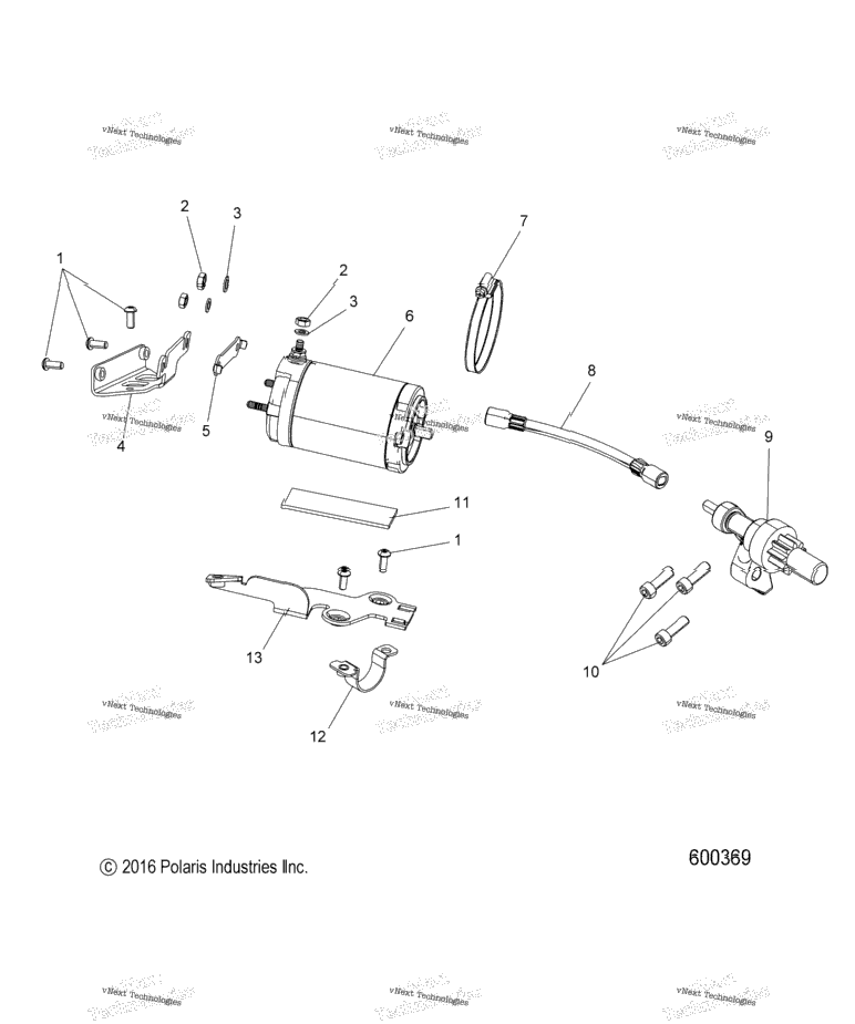 Engine, Starter Motor S20eec6ps6Pem E.S