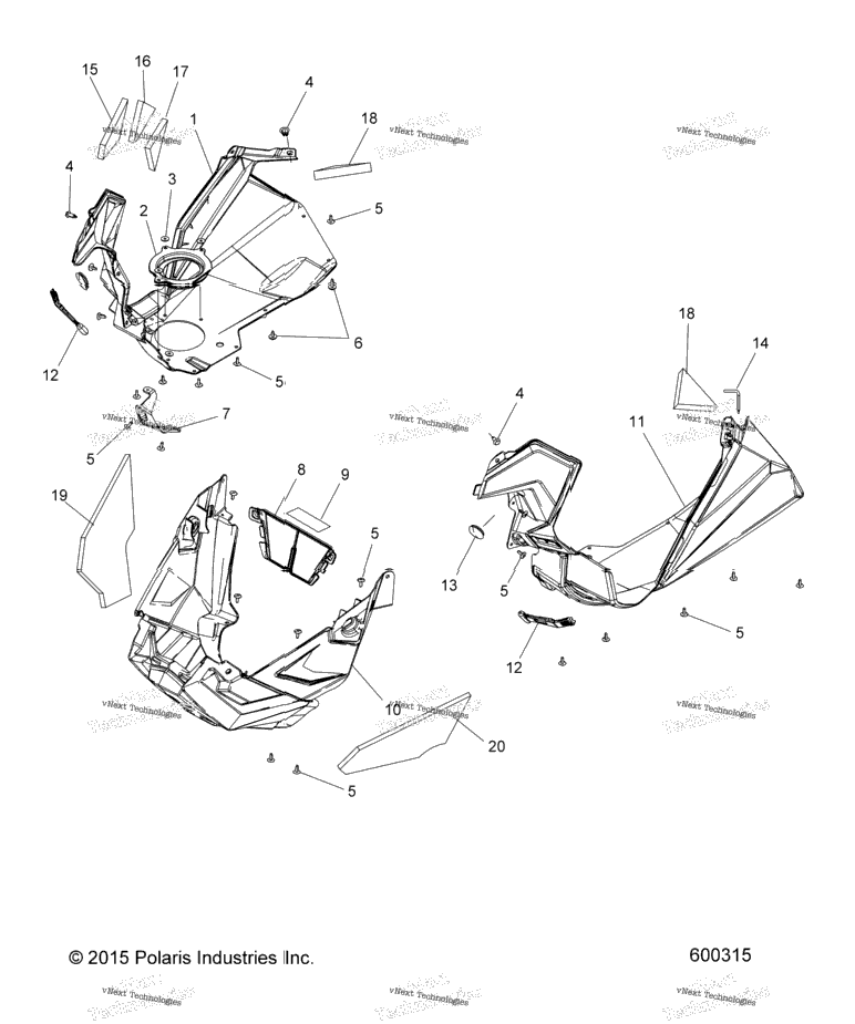 Body, Fenders And Nosepan Asm