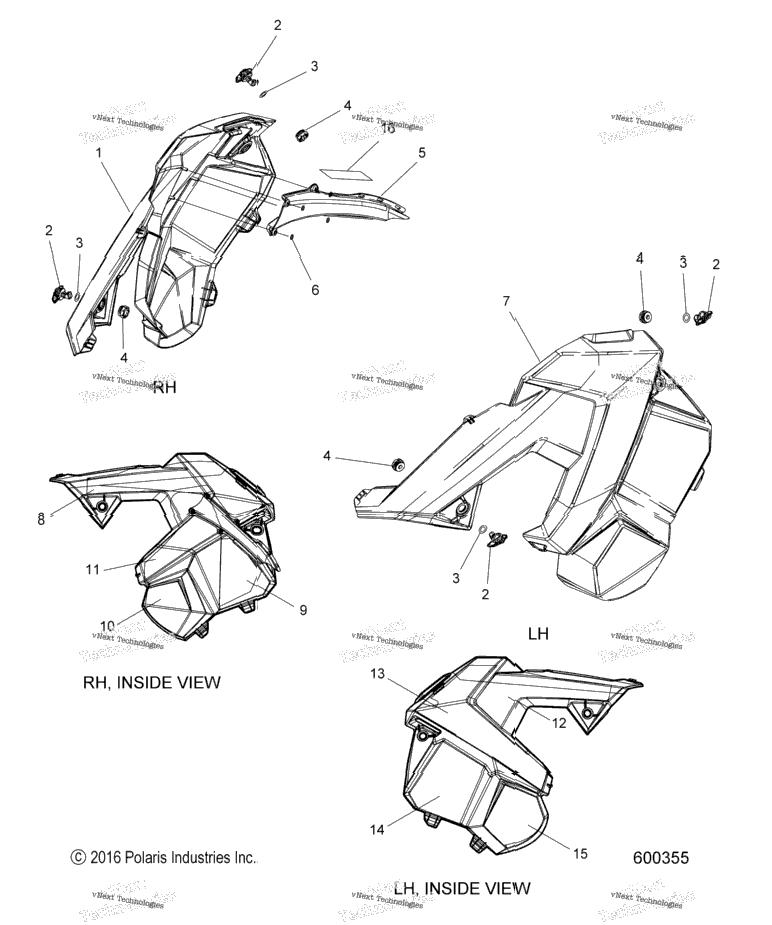 Body, Side Panels