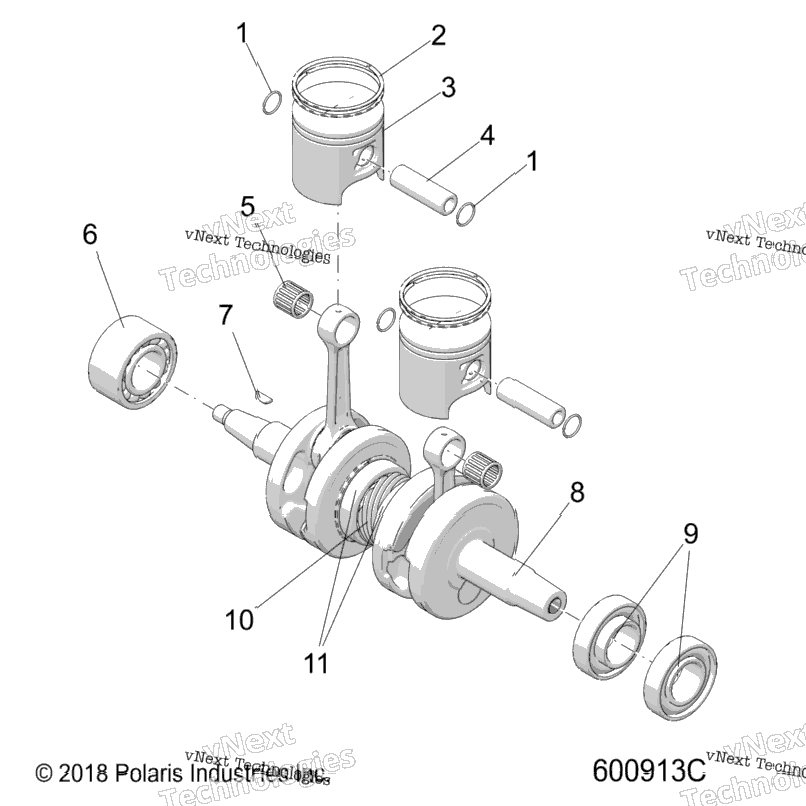 Engine, Piston & Crankshaft All Options