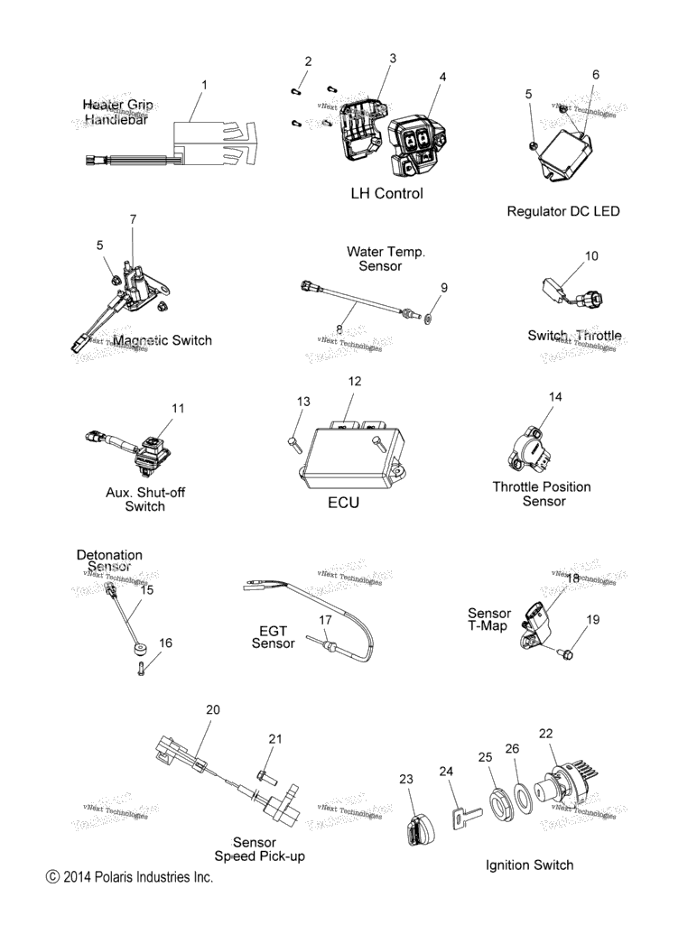 Electrical, Switches, Sensors & Components