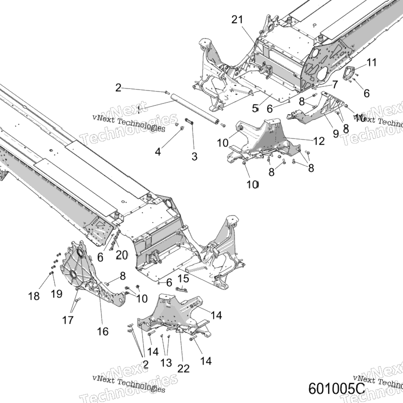 Chassis, Bulkhead Asm. All Options