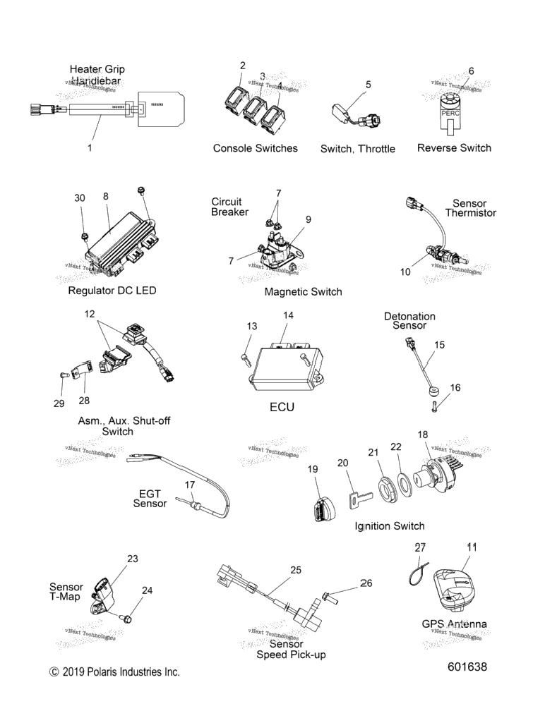 Electrical, Switches, Sensors & Components All Options