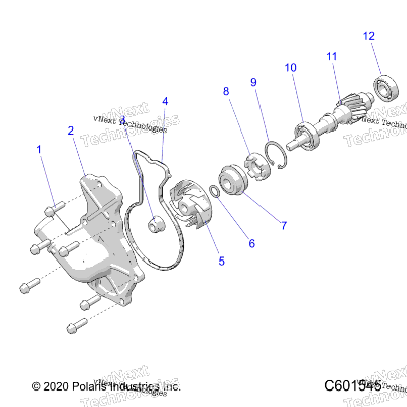 Engine, Water Pump All Options