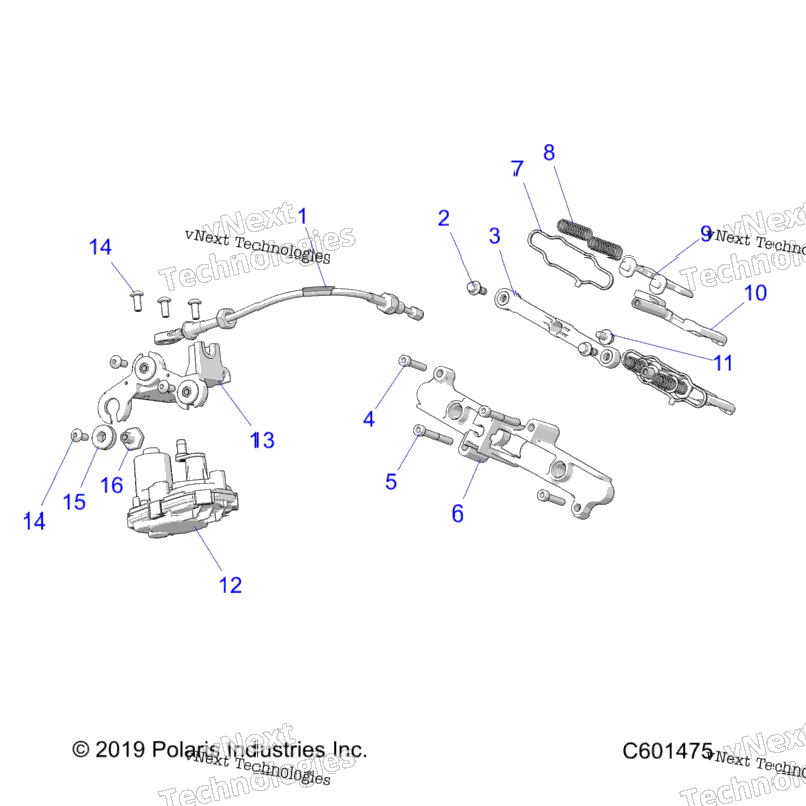 Engine, Exhaust Valve Asm. And Actuator All Options