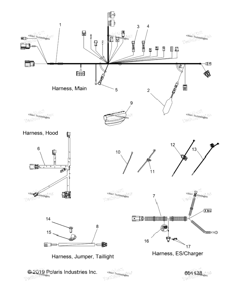 Electrical, Wiring Harnesses