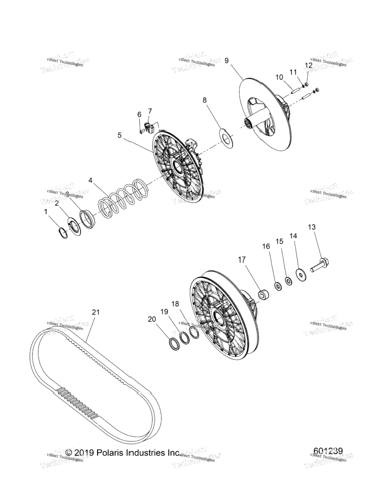 Drive Train, Clutch, Secondary