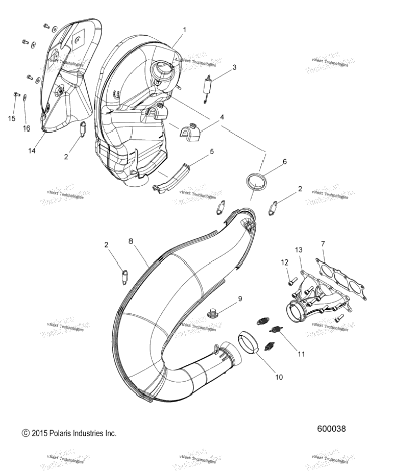 Engine, Exhaust All Options