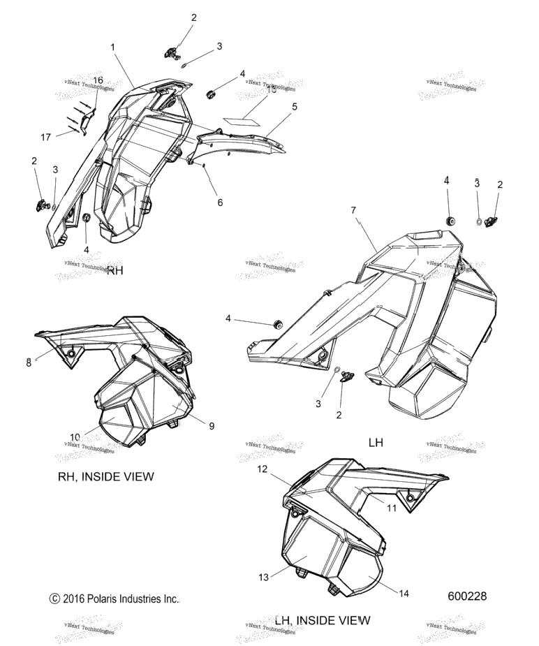 Body, Side Panels