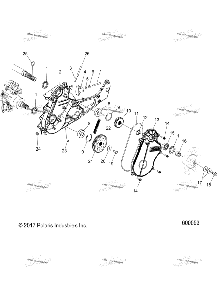 Drive Train, Chaincase