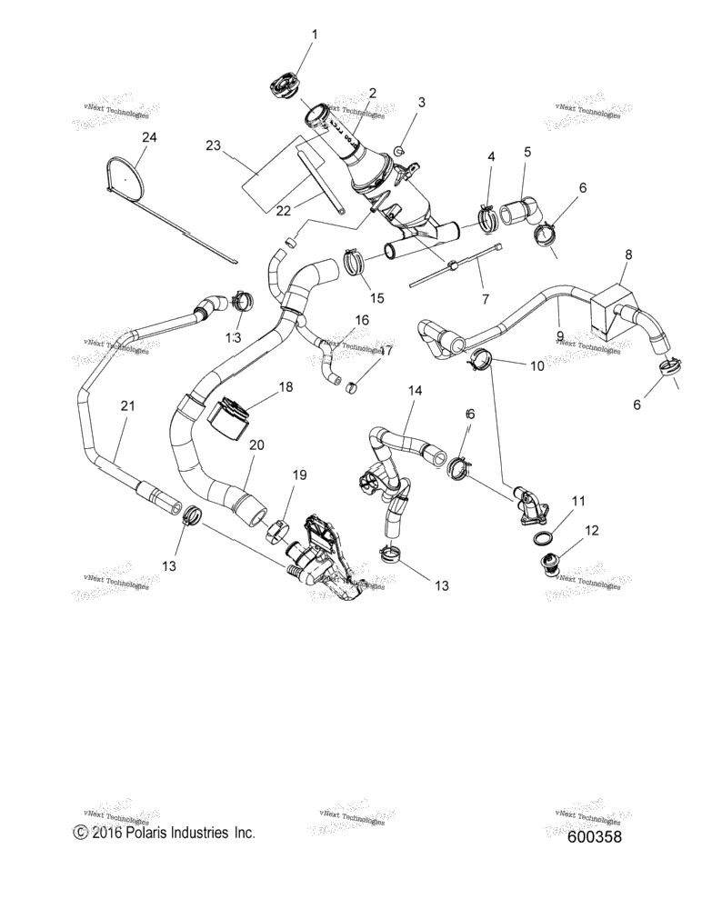 Engine, Cooling System