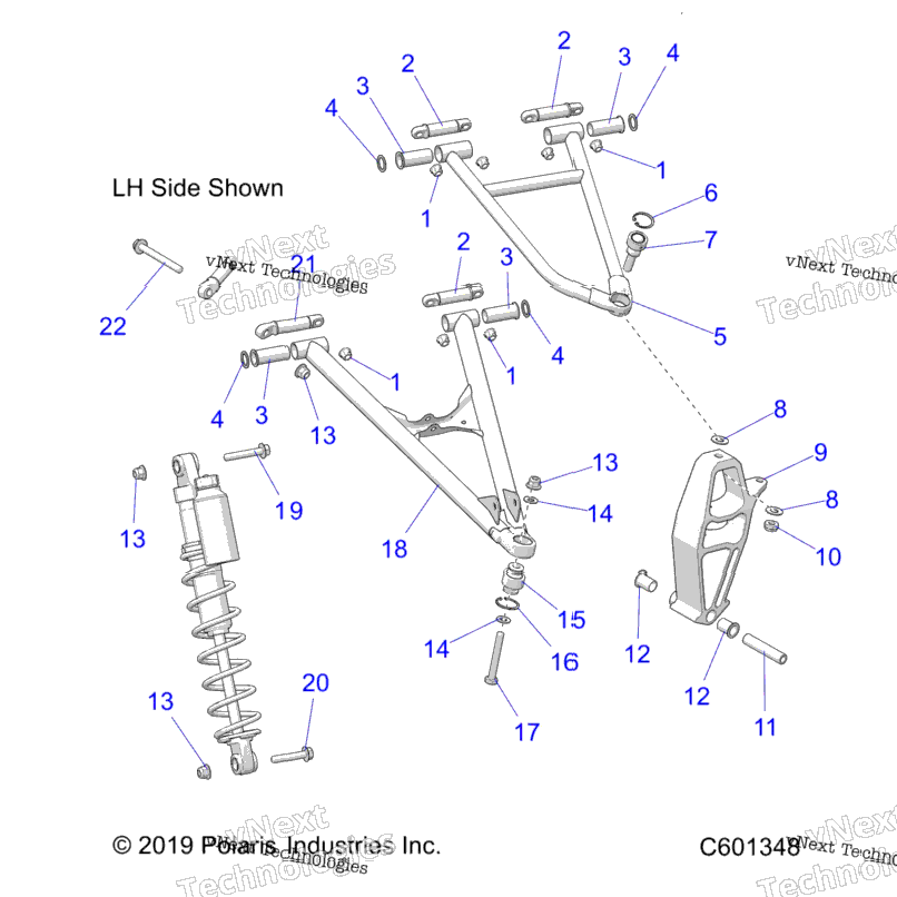 Suspension, Control Arms & Spindle