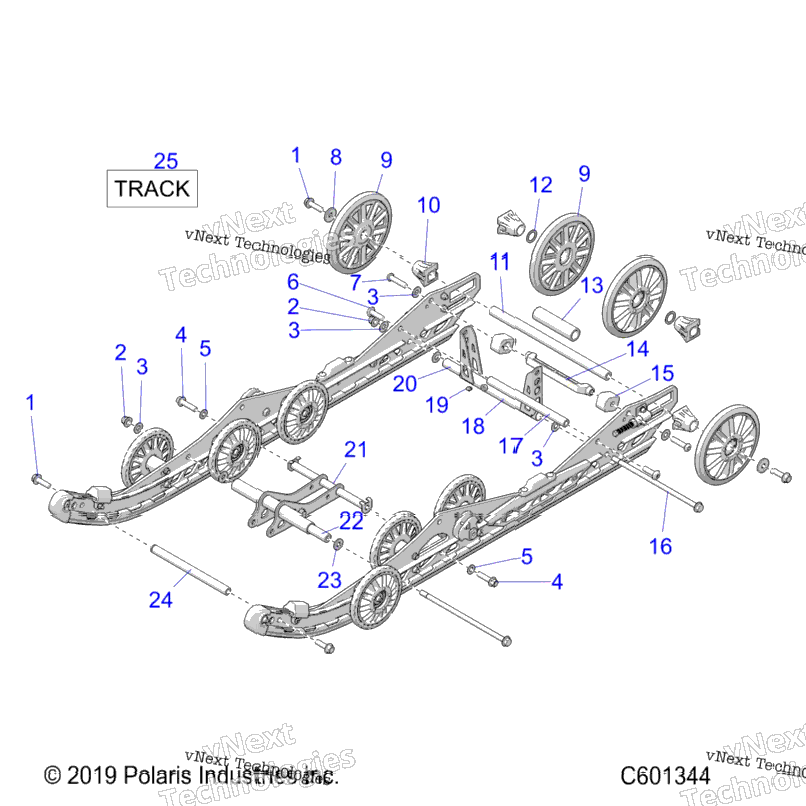 Suspension, Rear All Options