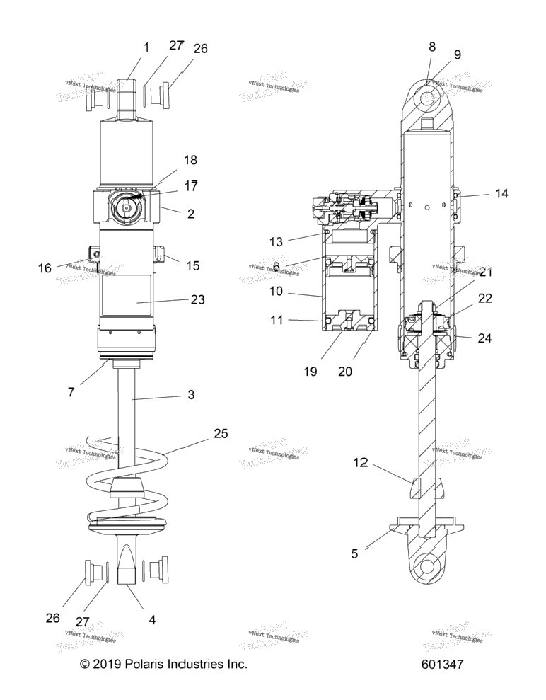 Suspension, Shock, Ifs (601347)