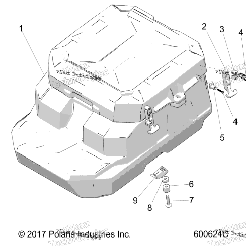 Body, Cargo Box Option S20fje8psl