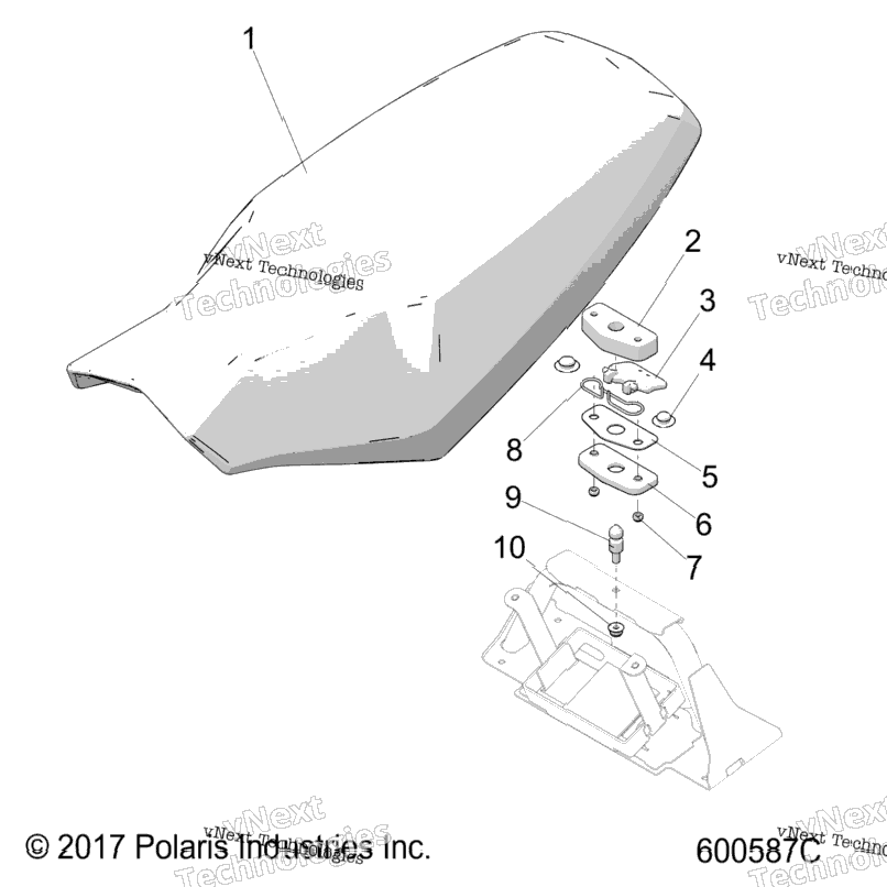 Body, Seat Asm., Driver All Options