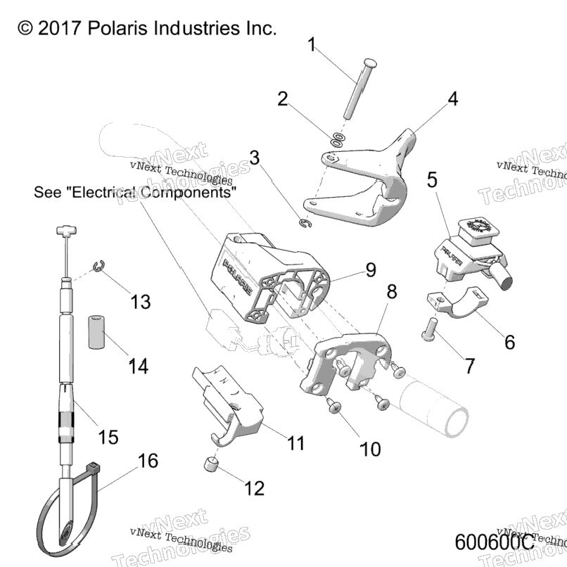 Engine, Throttle Control Asm. All Options