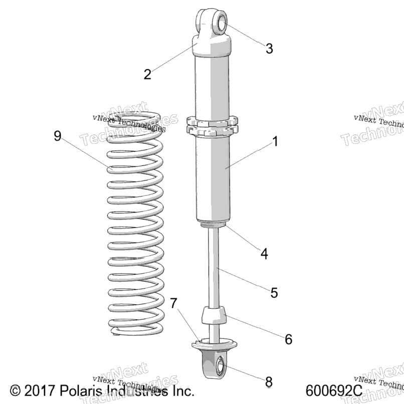 Suension, Shock, Ifs S20fjb8 All Options (600692C)