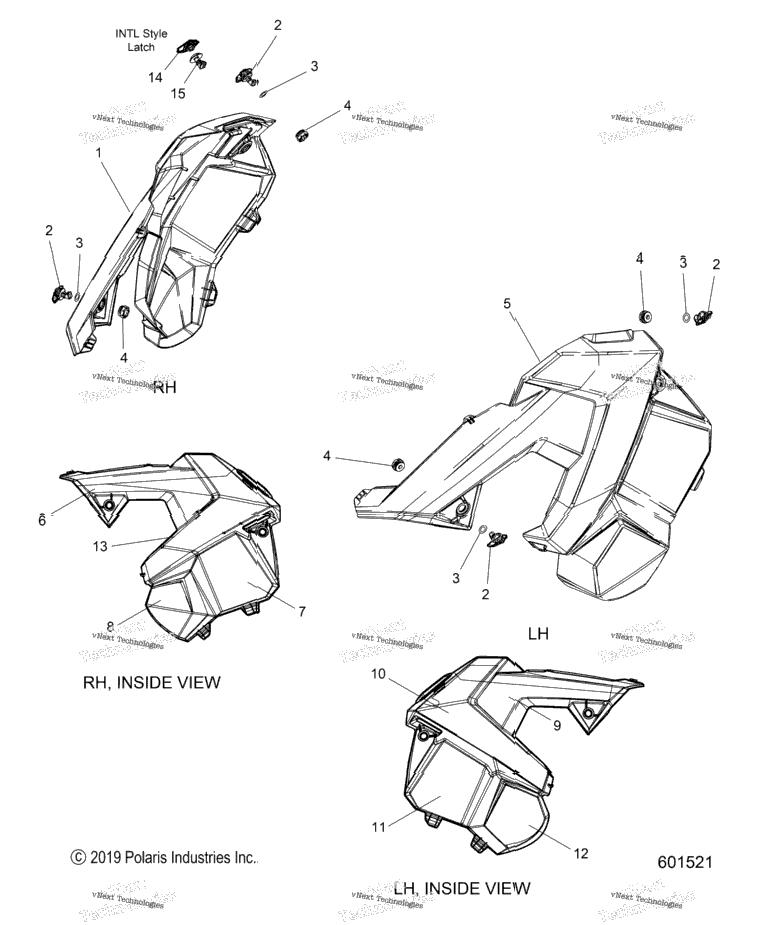 Body, Side Panels All Options