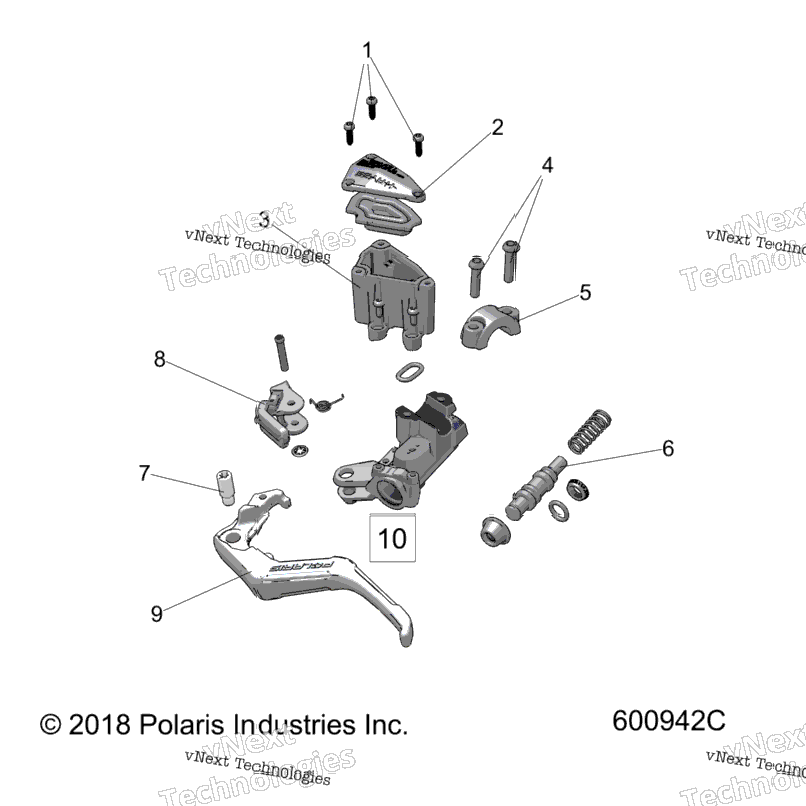 Brakes, Master Cylinder Asm. All Options