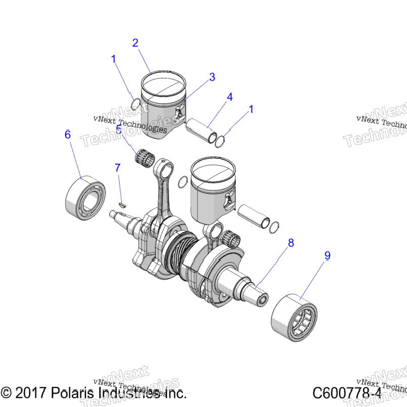 Engine, Piston & Crankshaft All Options