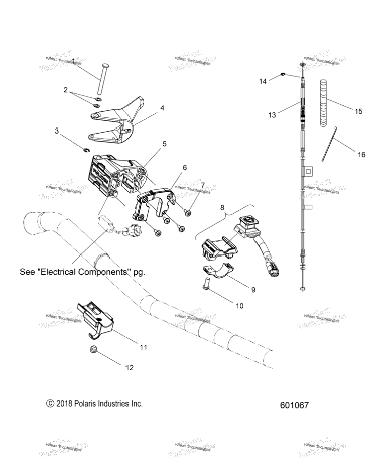 Engine, Throttle Control Asm. All Options