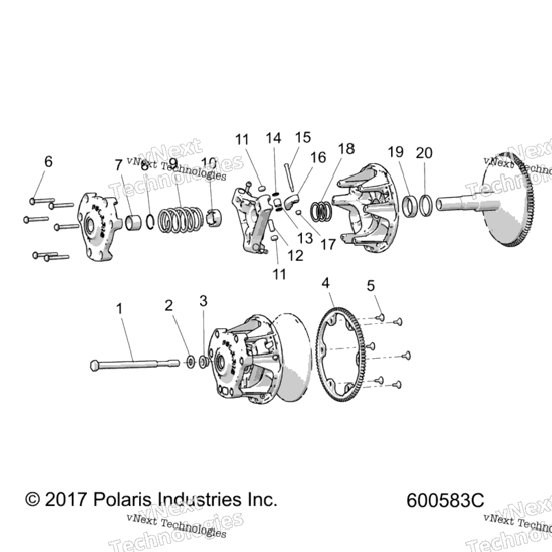 Drive Train, Clutch, Primary All Options