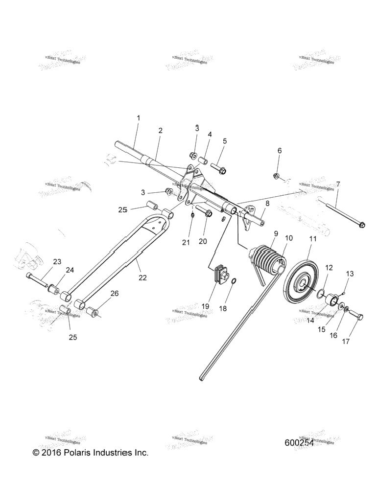 Suspension, Torque Arm, Rear All Options