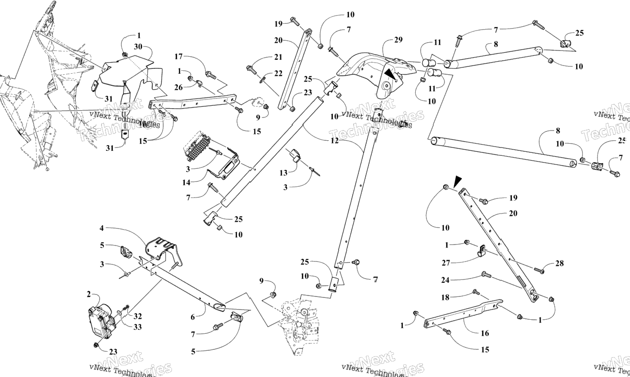 Steering Support Assembly