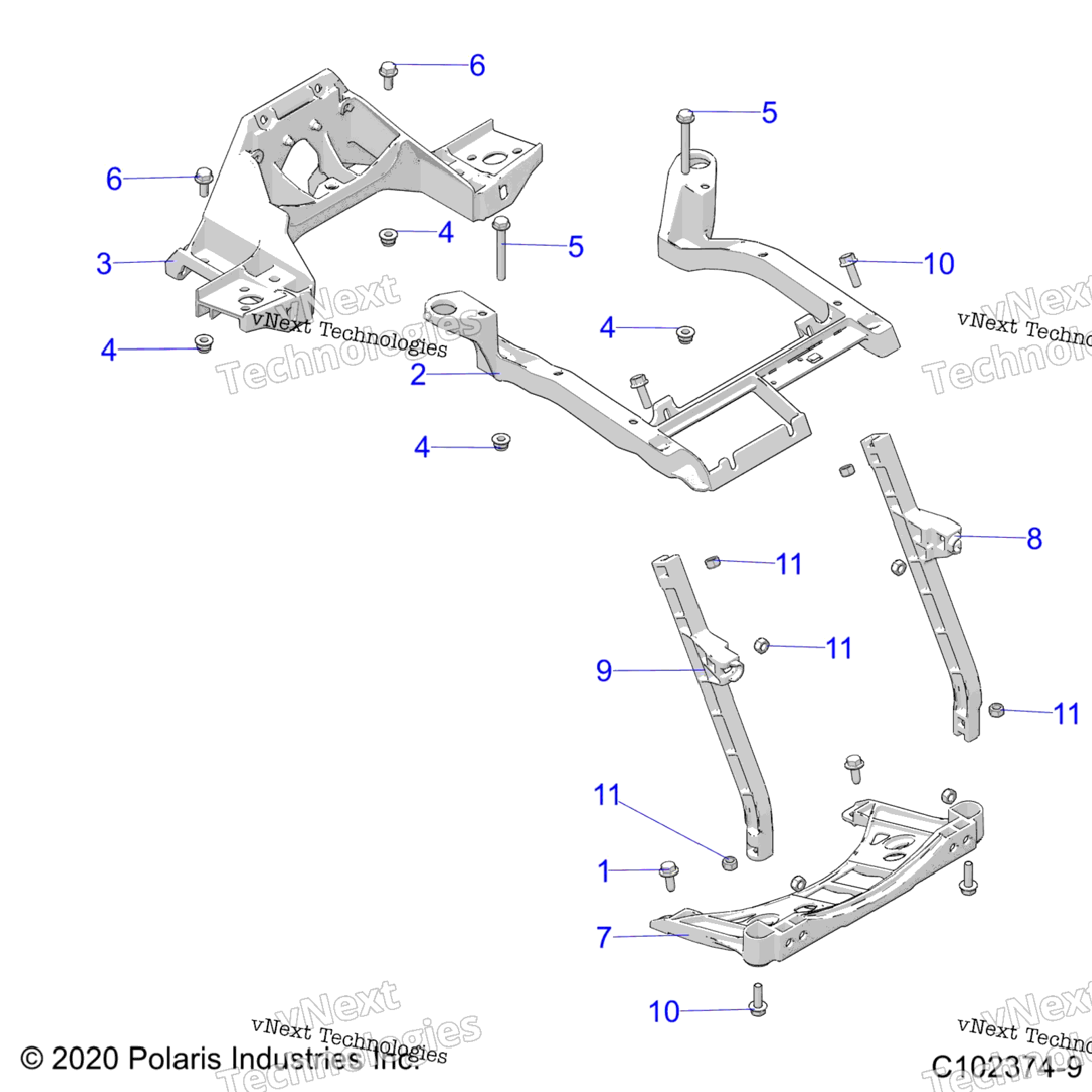 Body, Front Rack Support