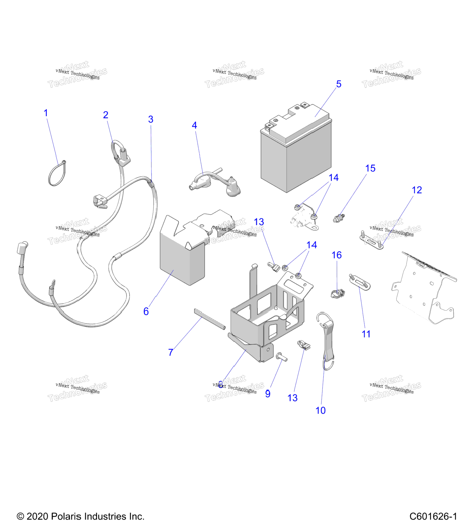 Electrical, BatteryBox & Cables E.S. Option