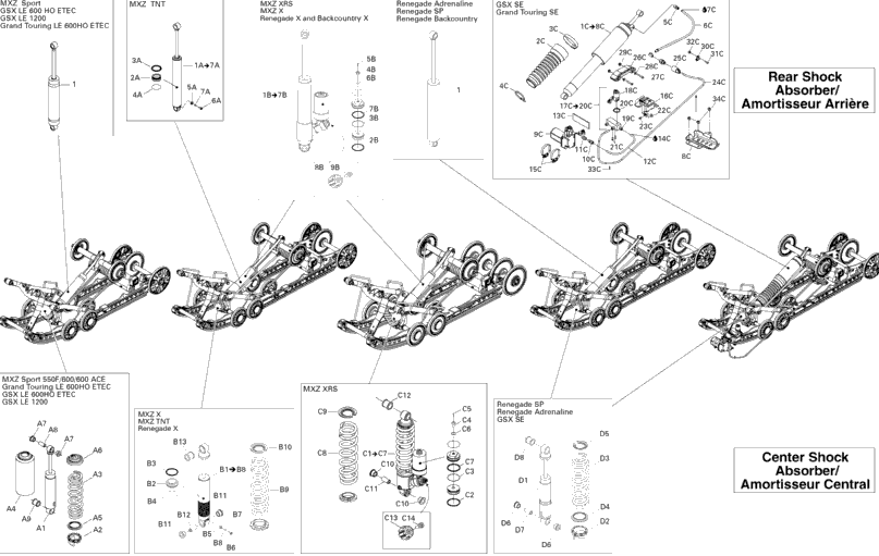 Rear Suspension Shocks