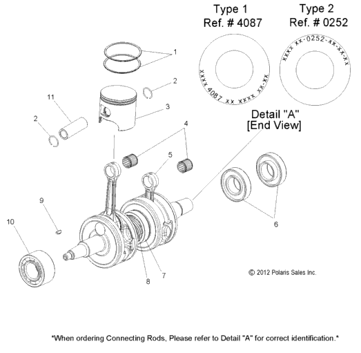 Engine, Piston & Crankshaft