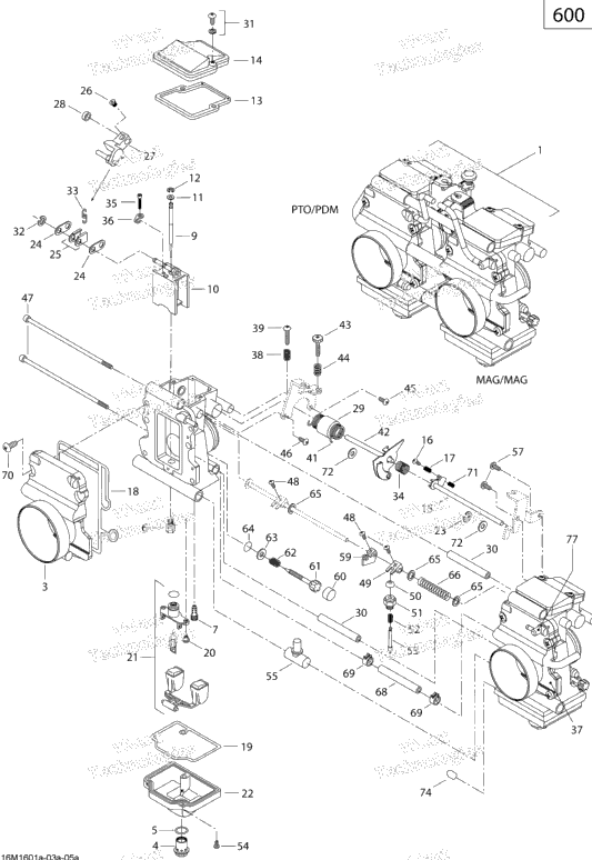 Carburetor - 600 CARB