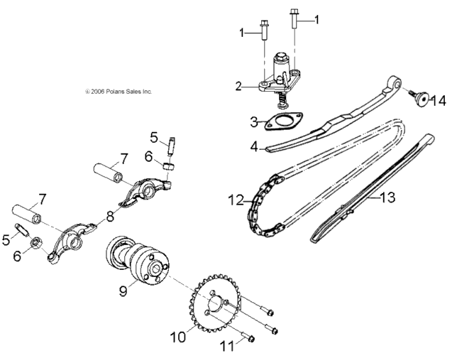 Engine, Cam Chain