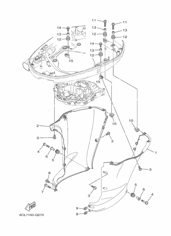 Bottom cowling 3