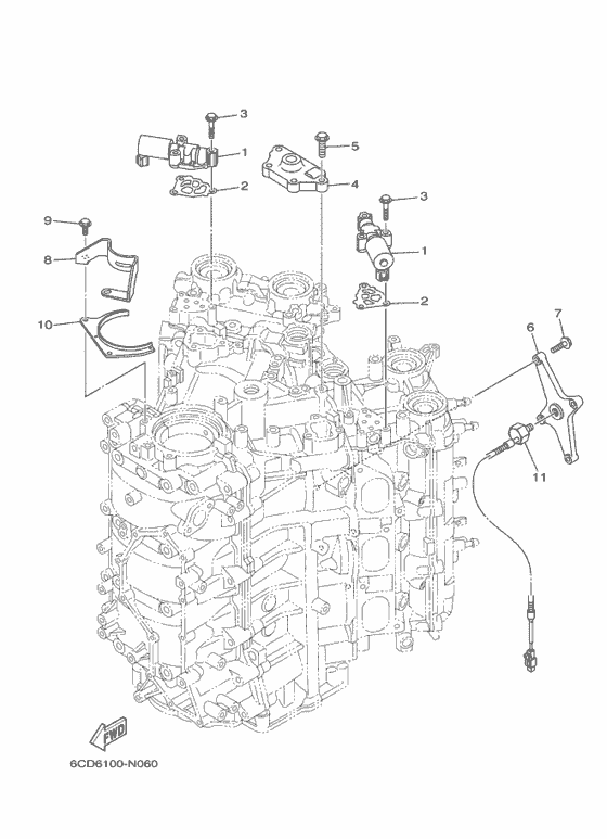 Cylinder & crankcase 3