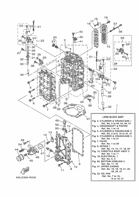 Cylinder & crankcase 1