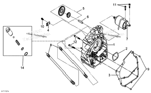 Right Crankcase Half